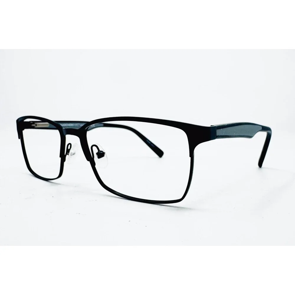 Marchon NYC Eyeglass Frames Junior Boys Black M-POWELL JR 001 51-15-135